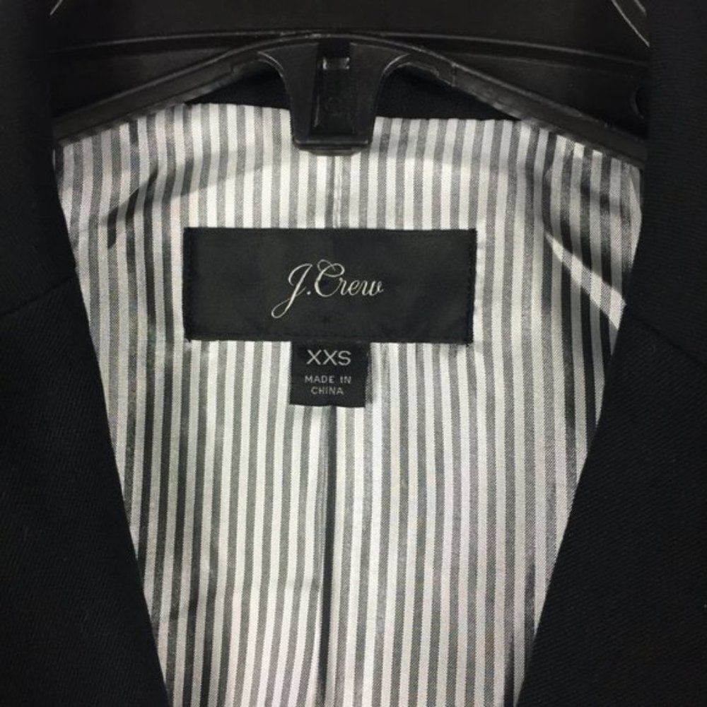 J. Crew Black Schoolboy black Blazer size XXS - Picture 5 of 8